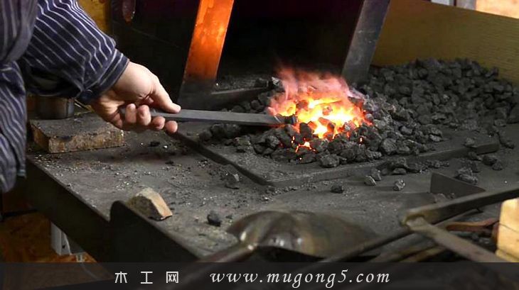 木工,刮刀,铁匠,过瘾,惊人,国外,过程,打造
