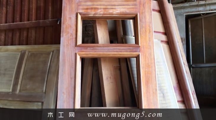 木框,木工,玻璃窗,简单,制作,技术,视频